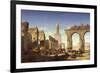 Ruins of the Mosque of the Caliph El Haken, Cairo, c.1840-Prosper Georges Antoine Marilhat-Framed Giclee Print