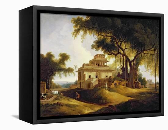 Ruins of the Naurattan, Sasaram, Bihar, 1811-Thomas Daniell-Framed Stretched Canvas