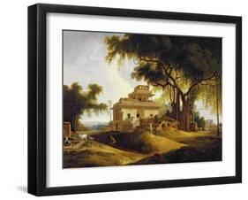 Ruins of the Naurattan, Sasaram, Bihar, 1811-Thomas Daniell-Framed Giclee Print