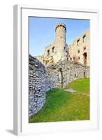 Ruins of the Ogrodzieniec Castle in Poland.-Utiwamoj-Framed Photographic Print