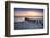 Ruins of the Old Naples Pier at Sunset on the Ocean-steffstarr-Framed Photographic Print