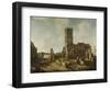 Ruins of the Old Town Hall of Amsterdam after the Fire of 7 July-Jan Abrahamsz. Beerstraten-Framed Art Print