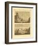 Ruins of the Old Town Sagunto in Spain-null-Framed Giclee Print