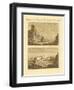 Ruins of the Old Town Sagunto in Spain-null-Framed Giclee Print