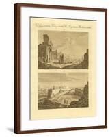Ruins of the Old Town Sagunto in Spain-null-Framed Giclee Print