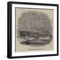 Ruins of the Palace of Luxor-null-Framed Giclee Print