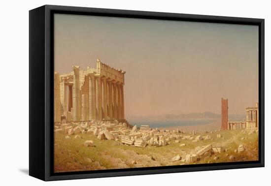 Ruins of the Parthenon, 1880-Sanford Robinson Gifford-Framed Stretched Canvas