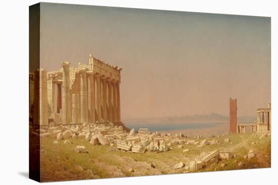 Ruins of the Parthenon, 1880-Sanford Robinson Gifford-Stretched Canvas