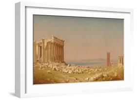 Ruins of the Parthenon, 1880-Sanford Robinson Gifford-Framed Giclee Print