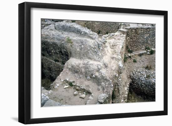 Ruins of the Prehistoric Greek City of Mycenae-null-Framed Photographic Print