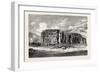 Ruins of the Ramesseum, Egypt, 1879-null-Framed Giclee Print