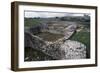 Ruins of the Roman Baths in Acinipo also known as Ronda La Vieja, Andalucia, Spain-null-Framed Giclee Print