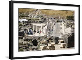 Ruins of the Roman-Byzantine City of Scythopolis-Yadid Levy-Framed Photographic Print