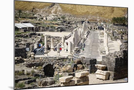 Ruins of the Roman-Byzantine City of Scythopolis-Yadid Levy-Mounted Photographic Print