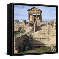 Ruins of the Roman City of Thugga, 6th Century Bc-CM Dixon-Framed Stretched Canvas