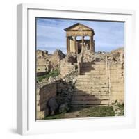 Ruins of the Roman City of Thugga, 6th Century Bc-CM Dixon-Framed Photographic Print