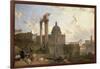 Ruins of the Roman Forum, 1859-David Roberts-Framed Giclee Print