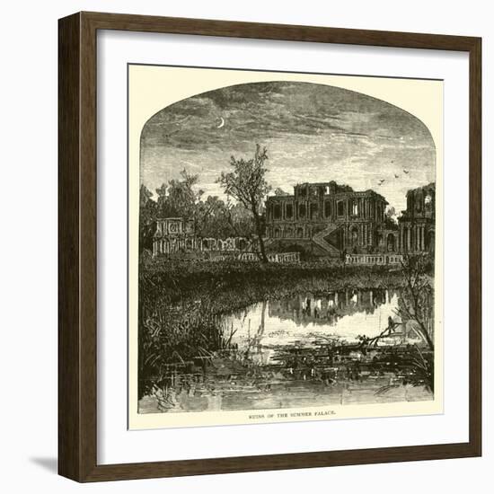 Ruins of the Summer Palace-null-Framed Giclee Print