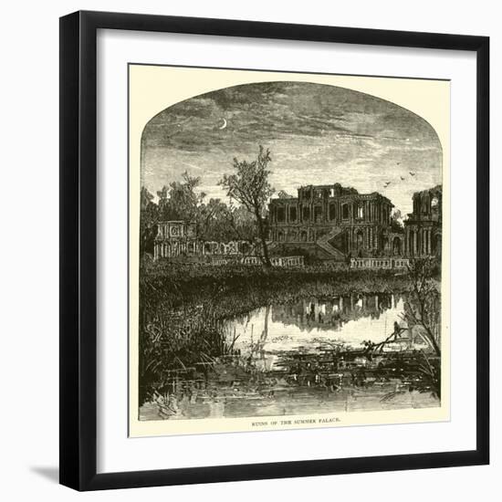 Ruins of the Summer Palace-null-Framed Giclee Print