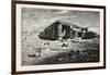 Ruins of the Temple of Amada in Nubia, Egypt, 1879-null-Framed Giclee Print