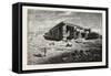 Ruins of the Temple of Amada in Nubia, Egypt, 1879-null-Framed Stretched Canvas