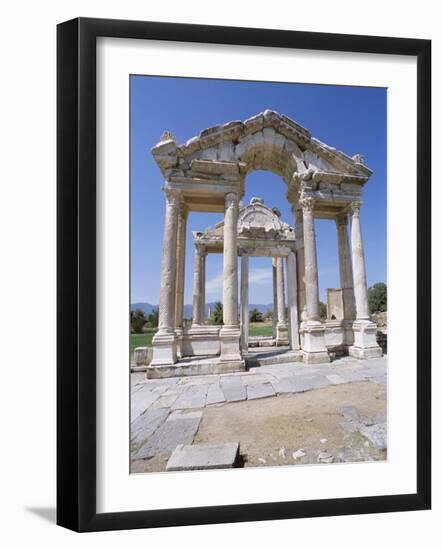 Ruins of the Temple of Aphrodite, Archaeological Site, Aphrodisias, Anatolia, Turkey-R H Productions-Framed Photographic Print