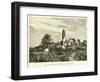 Ruins of the Temple of Hercules, Near Girgenti-null-Framed Giclee Print