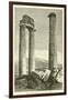 Ruins of the Temple of Jupiter at Nemea-null-Framed Giclee Print