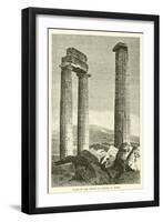 Ruins of the Temple of Jupiter at Nemea-null-Framed Giclee Print