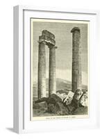 Ruins of the Temple of Jupiter at Nemea-null-Framed Giclee Print