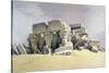 Ruins of the Temple of Kom Ombo, 19th Century-David Roberts-Stretched Canvas