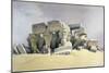 Ruins of the Temple of Kom Ombo, 19th Century-David Roberts-Mounted Giclee Print