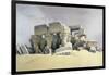 Ruins of the Temple of Kom Ombo, 19th Century-David Roberts-Framed Giclee Print