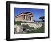 Ruins of the Temple of Neptune-Marco Cristofori-Framed Photographic Print