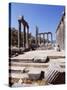 Ruins of the Temple of Zeus, Archaeological Site, Euromos, Near Bodrum, Anatolia, Turkey-R H Productions-Stretched Canvas