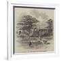 Ruins of the Titian Gallery, Blenheim Palace, Viewed from the Garden-null-Framed Giclee Print