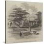 Ruins of the Titian Gallery, Blenheim Palace, Viewed from the Garden-null-Stretched Canvas