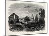 Ruins of Ticonderoga Fort, USA, 1870s-null-Mounted Giclee Print