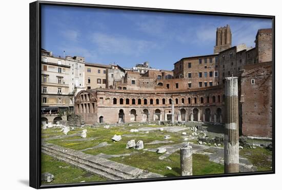 Ruins of Trajan's Market, Trajan Forum (Foro Traiano), Rome, Lazio, Italy-Stuart Black-Framed Photographic Print