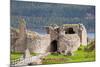 Ruins of Urquhart Castle at Loch Ness Inverness Highlands Scotland UK-vichie81-Mounted Photographic Print