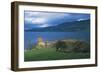 Ruins of Urquhart Castle on the Banks of Loch Ness, Drumnadrochit, Scotland, Uk-null-Framed Photographic Print