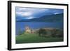 Ruins of Urquhart Castle on the Banks of Loch Ness, Drumnadrochit, Scotland, Uk-null-Framed Photographic Print