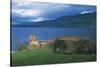 Ruins of Urquhart Castle on the Banks of Loch Ness, Drumnadrochit, Scotland, Uk-null-Stretched Canvas