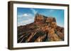 Ruins of Volterraio Fortress-null-Framed Giclee Print