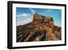 Ruins of Volterraio Fortress-null-Framed Giclee Print