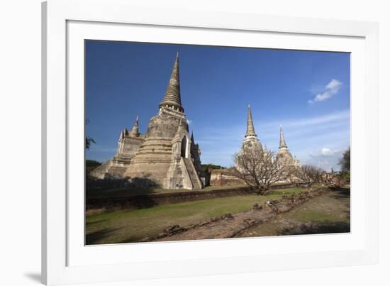 Ruins of Wat Phra Sri Sanphet-Stuart Black-Framed Photographic Print