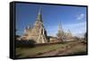 Ruins of Wat Phra Sri Sanphet-Stuart Black-Framed Stretched Canvas