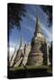 Ruins of Wat Phra Sri Sanphet-Stuart Black-Stretched Canvas