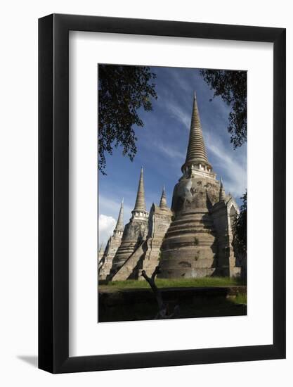 Ruins of Wat Phra Sri Sanphet-Stuart Black-Framed Photographic Print