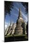 Ruins of Wat Phra Sri Sanphet-Stuart Black-Mounted Photographic Print